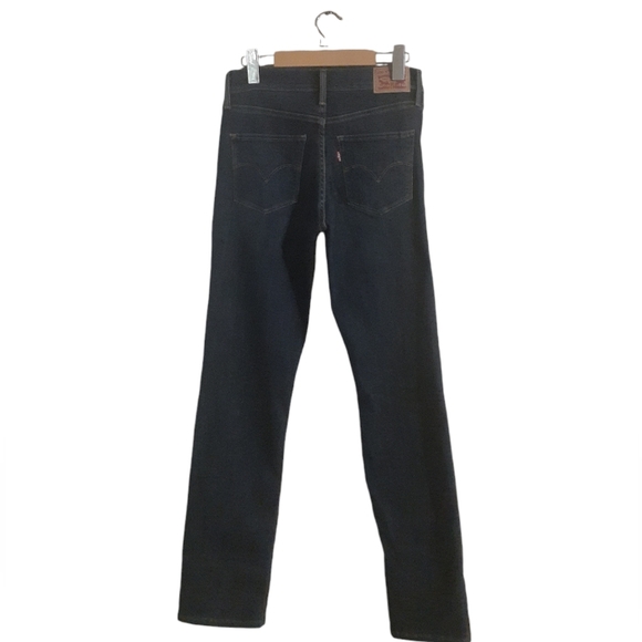 Levi's Women's 314 Shaping Straight Jeans Blue Side 196310055 Size 28/32 - Picture 6 of 9